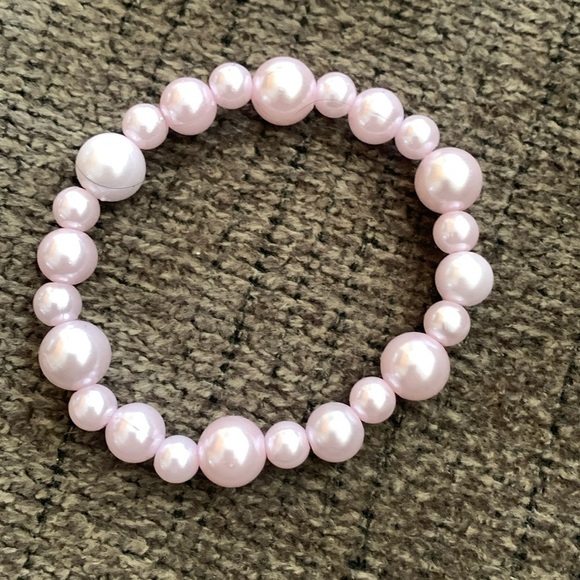 Homemade Stretch Beaded Bracelets, 7” Colorful beads, Set of 2 New Bracelets - Picture 3 of 4